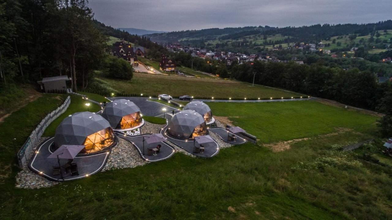Glamp Royal Otel Biały Dunajec Dış mekan fotoğraf