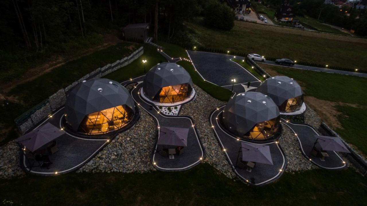 Glamp Royal Otel Biały Dunajec Dış mekan fotoğraf