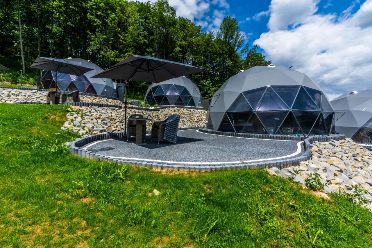 Glamp Royal Otel Biały Dunajec Dış mekan fotoğraf
