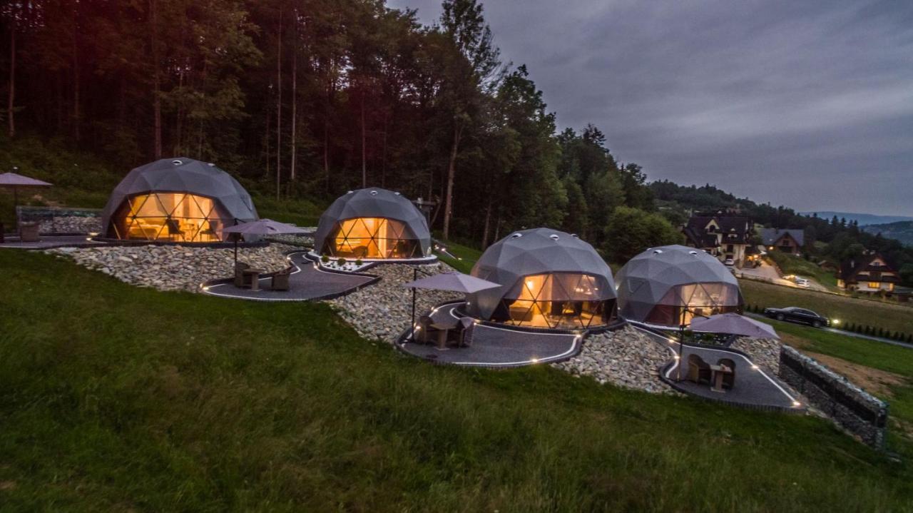 Glamp Royal Otel Biały Dunajec Dış mekan fotoğraf