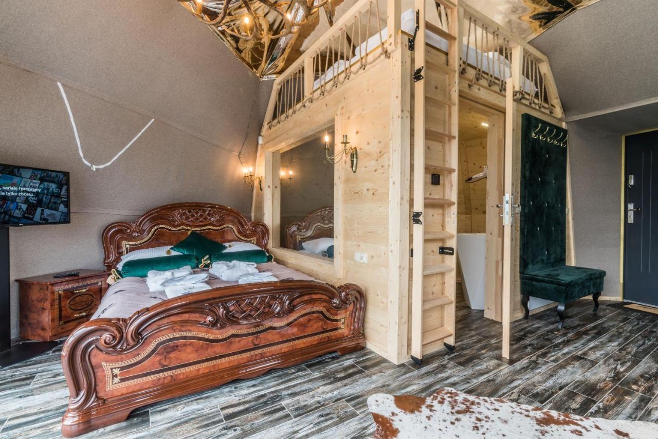 Glamp Royal Otel Biały Dunajec Dış mekan fotoğraf