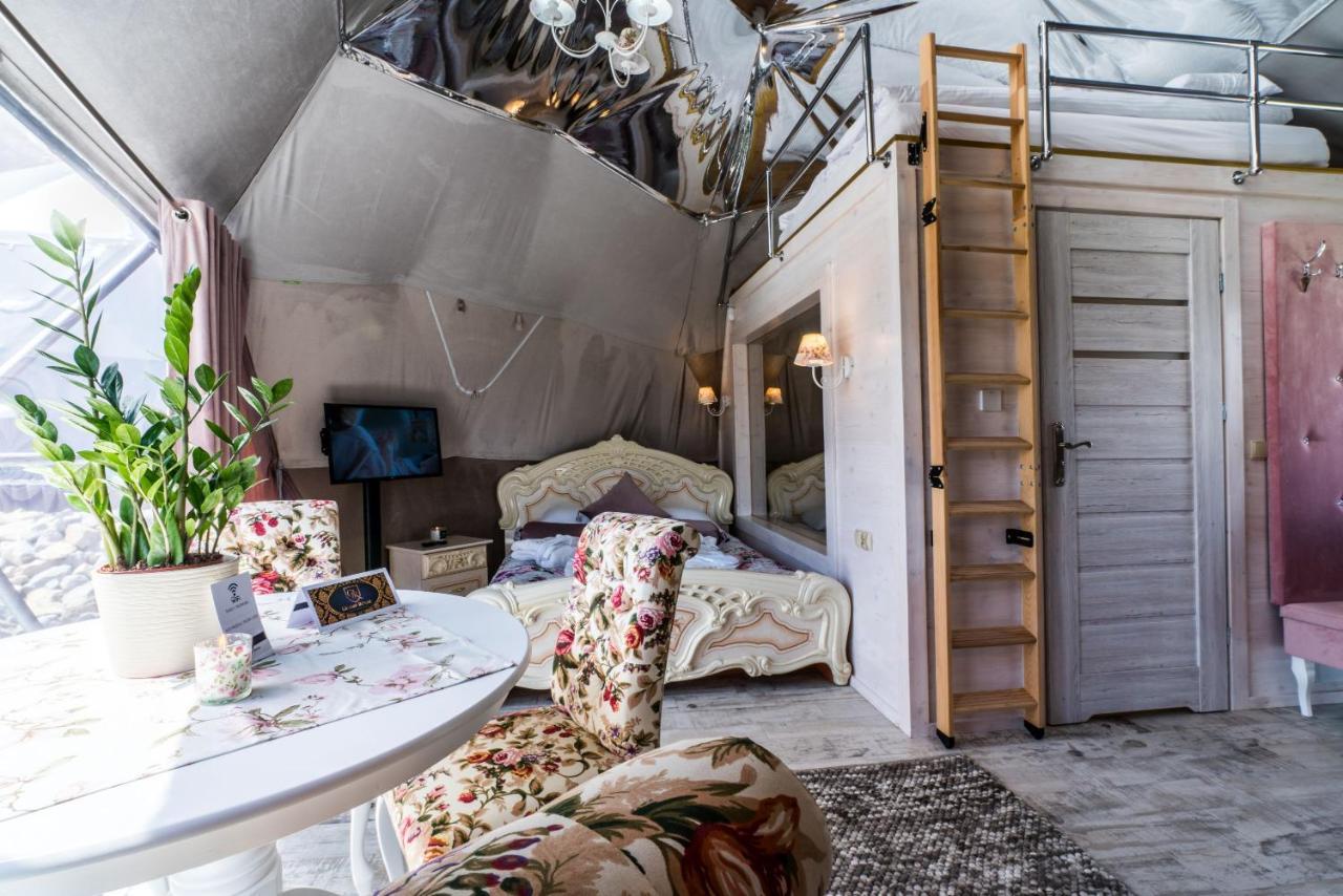 Glamp Royal Otel Biały Dunajec Dış mekan fotoğraf