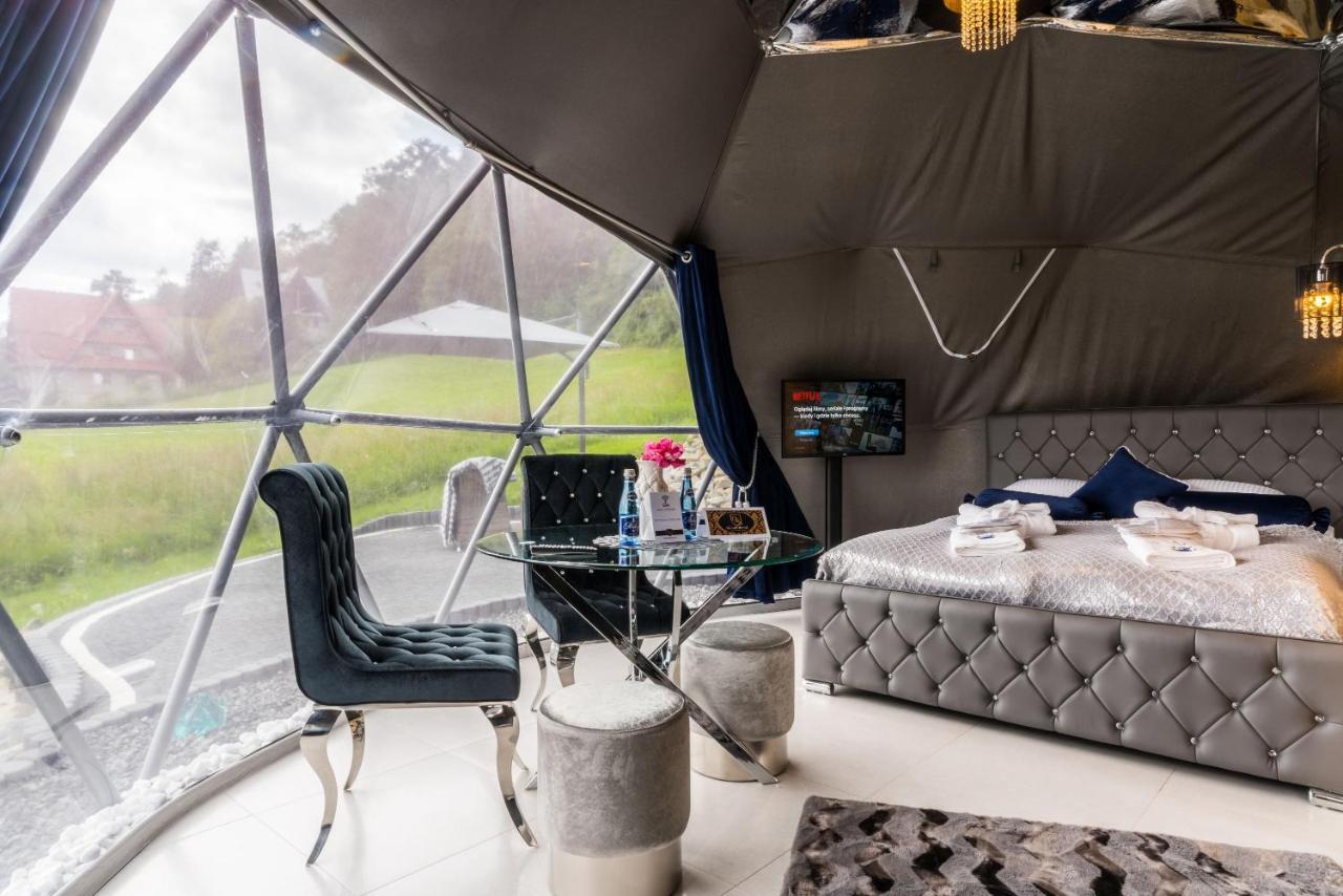 Glamp Royal Otel Biały Dunajec Dış mekan fotoğraf