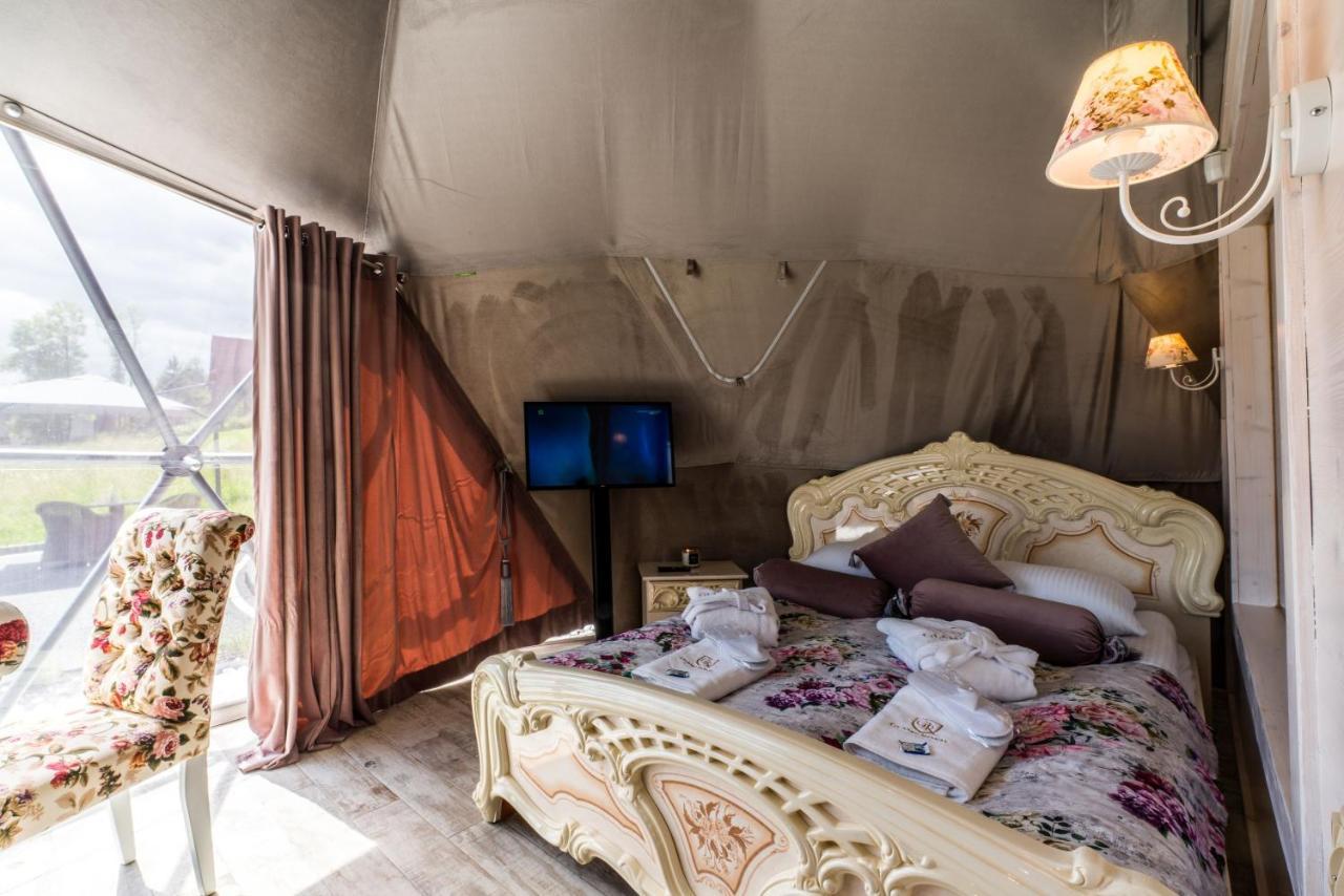 Glamp Royal Otel Biały Dunajec Dış mekan fotoğraf